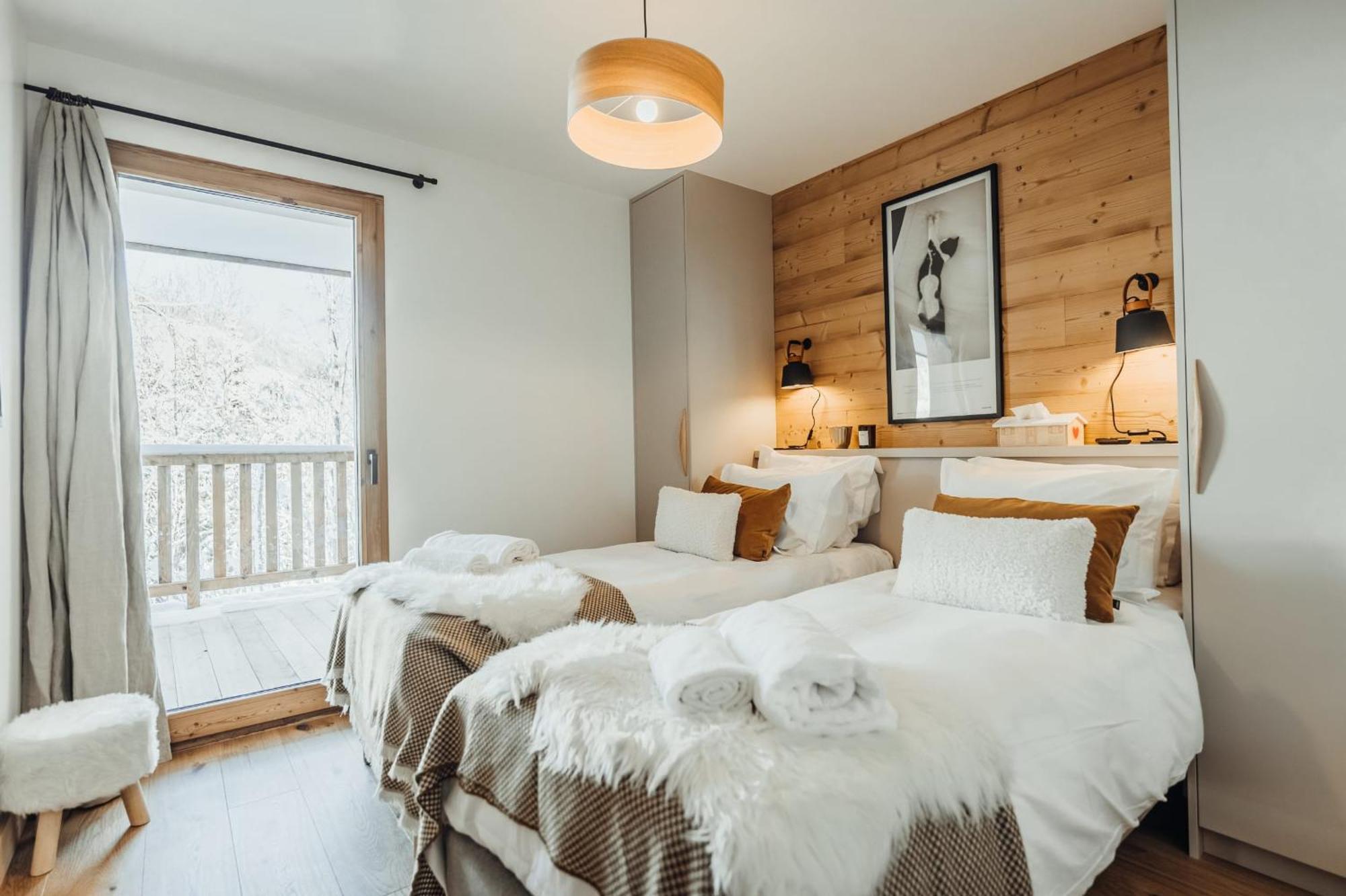 Le Cocon Blanc - Appartement « Cosy & Chic » Megeve Luaran gambar